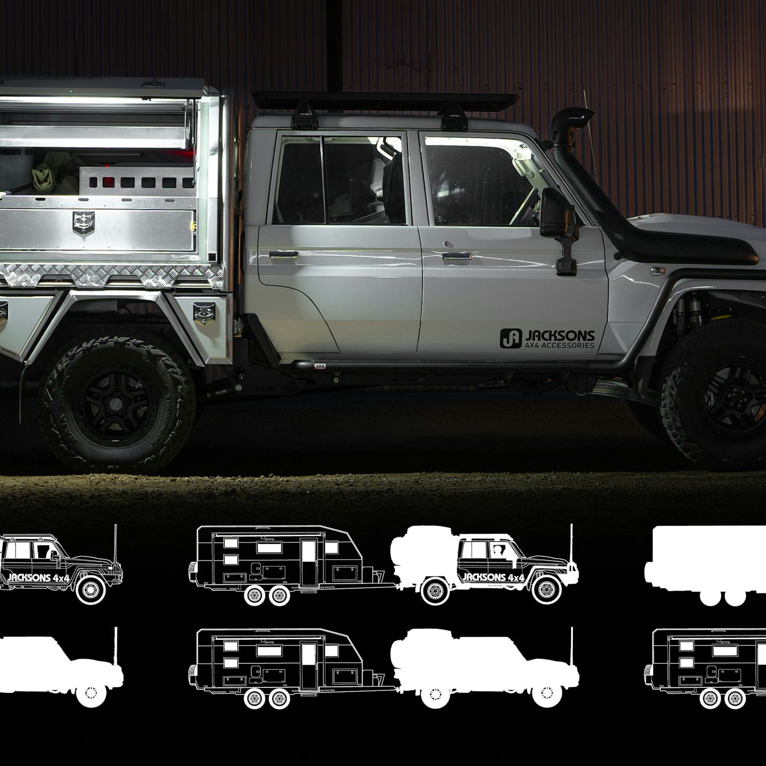 4x4 with customised GVM upgrade