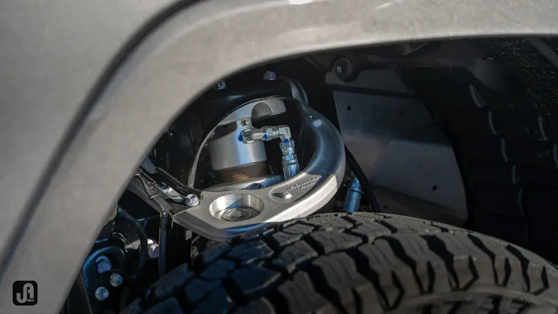 Close up of Iron Man component used in 300 Series Build