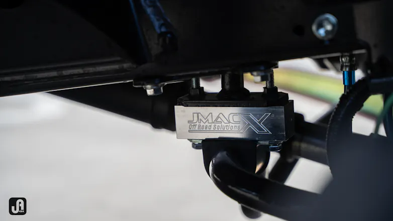 JMACX exterior under carriage build component on 79 series Sandy Taupe