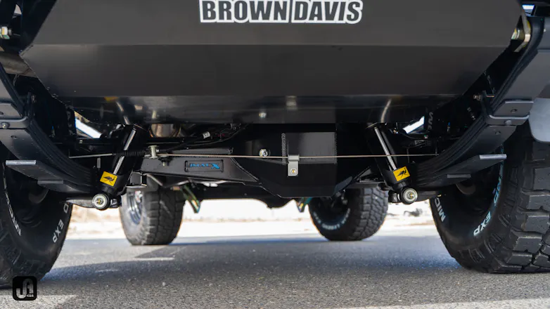 Brown Davis 185L steel tank