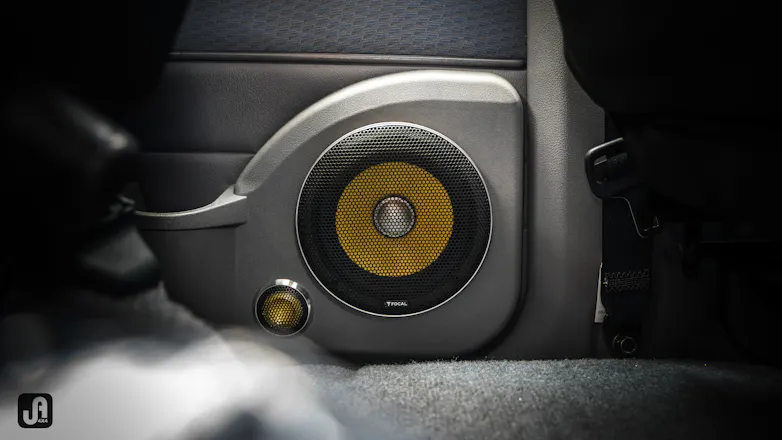 Focal K2 Power speakers fitted for 79 Series Dual Cab