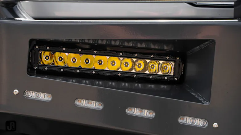 Close up of Stedi lights