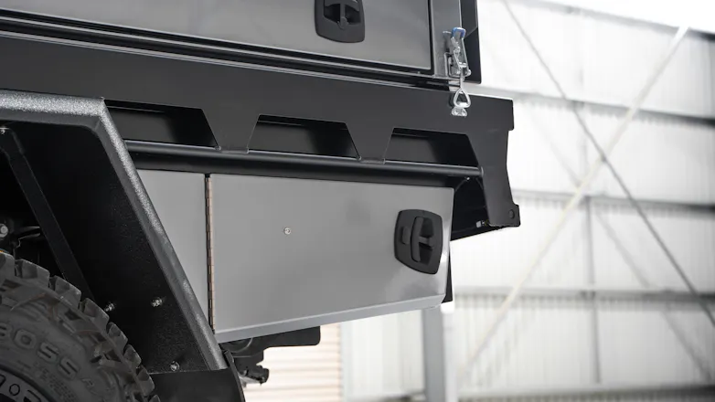 Jacksons Australia canopy & tray fitted to Ford Ranger