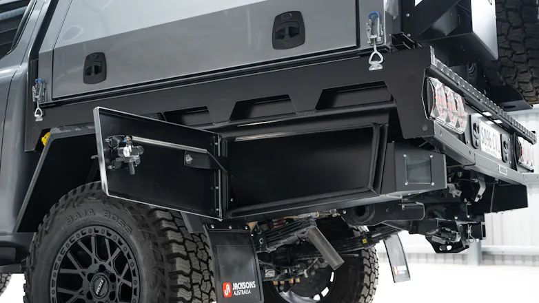 Silver Ford Ranger Next Gen with canopy & tray