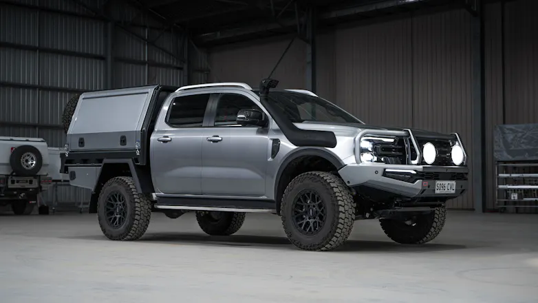 2023 Next Gen Ford Ranger fully modified, including Safari V-Spec snorkel & ARB bullbar