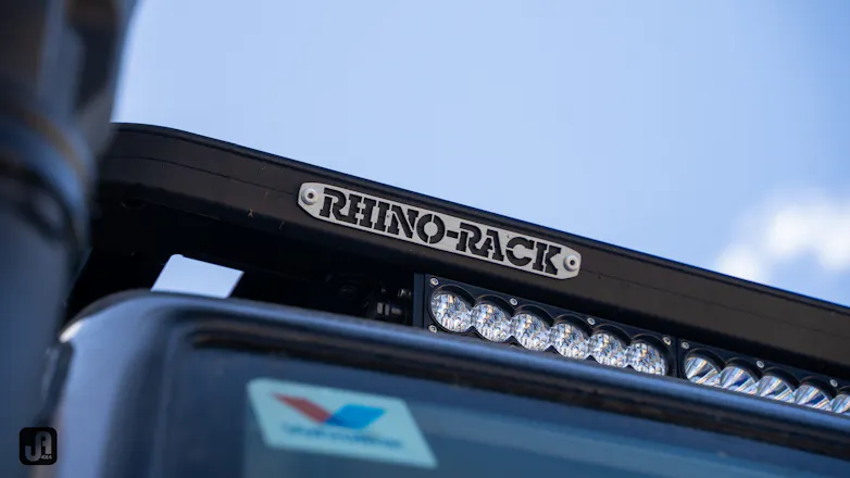 Rhino Rack Pioneer platform installed onto 79 Series
