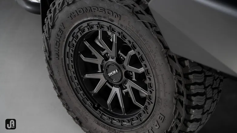 ROH Raid wheels fitted to custom build 4x4 BT-50