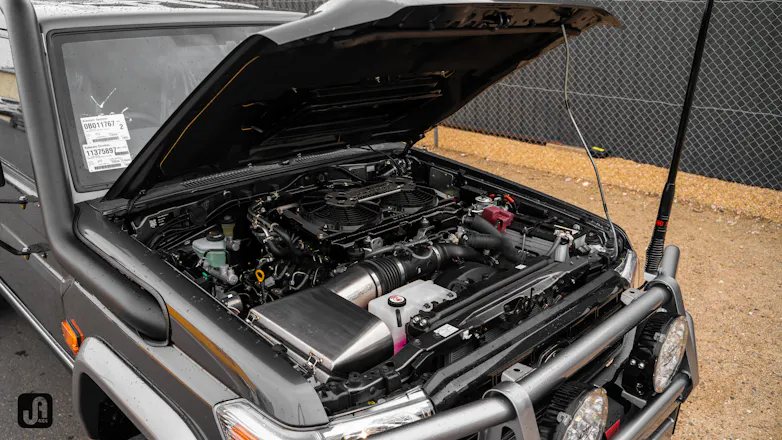 Under the bonnet of 79 Series fitout