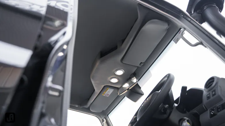 Interior overhead lights fitted to 79 Series Landcruiser