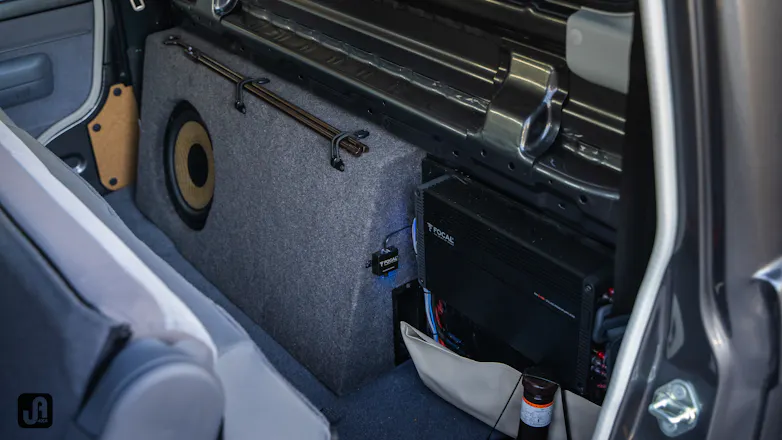 Interior of 79 Series Landcruiser