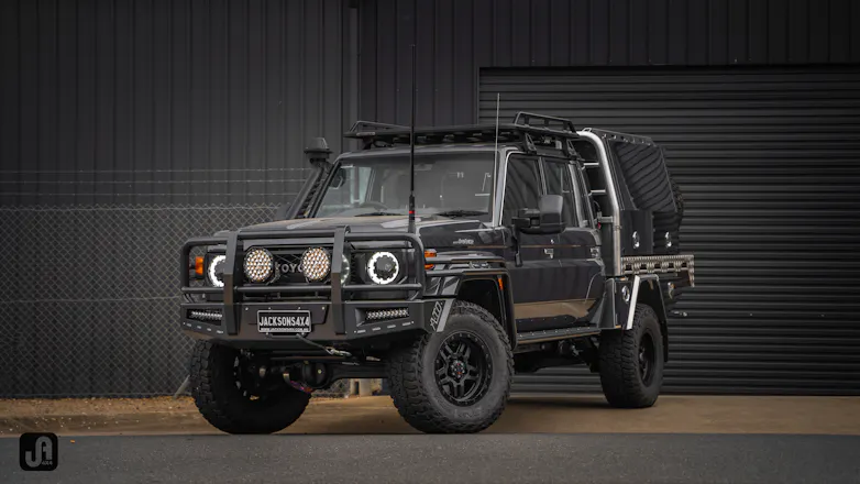 Grey Toyota 79 Series 4x4 complete build