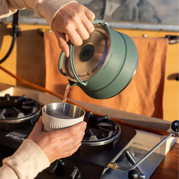 Detour Stainless Steel Collapsible Kettle