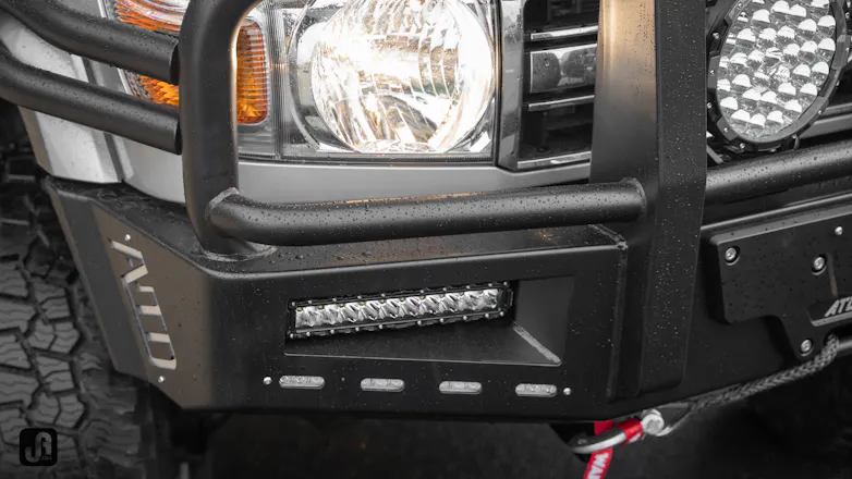 79 Series Landcruiser with Stedi Type-X Pro driving lights