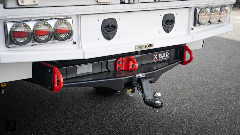 Hilux build with Jacksons camper and tray