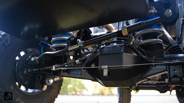 Under chassis of 79 Series with GVM Upgrade
