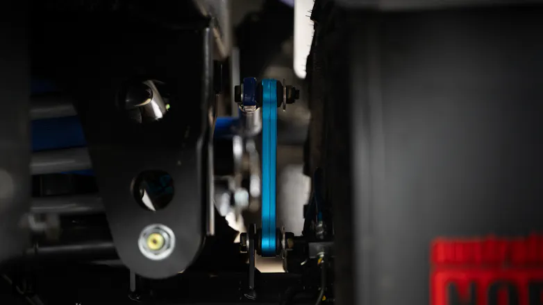 Under the chassis of 79 Series fitout