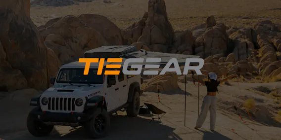 TIEGEAR guy ropes and camp accessories