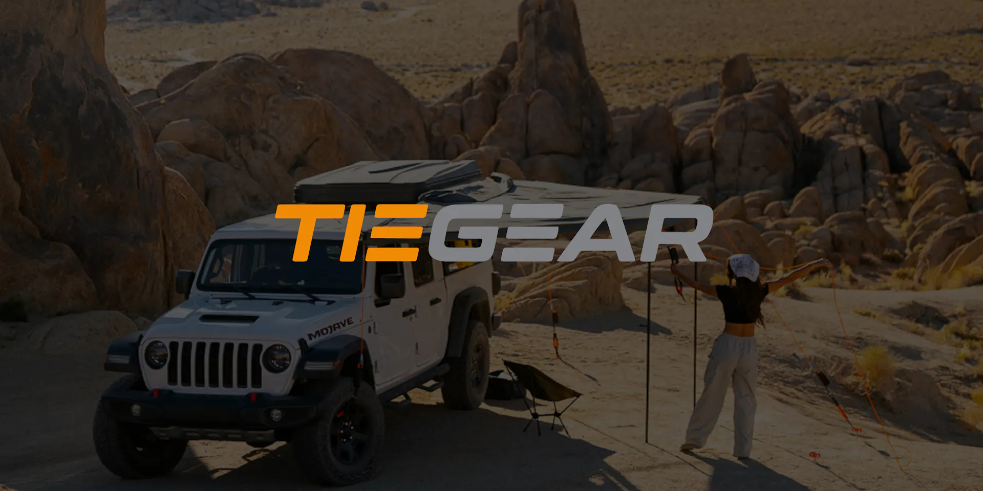 TIEGEAR guy ropes and camp accessories