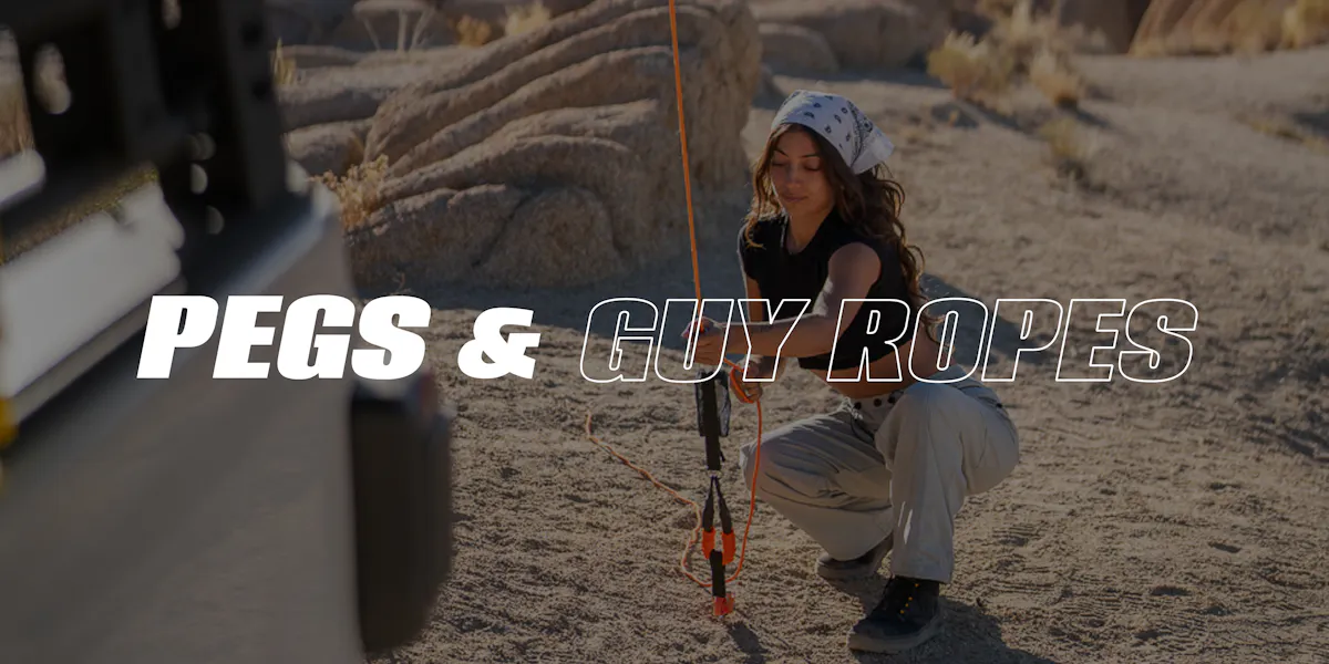 Guy Ropes Bird Ringing Tent Pegs & Guy Ropes - Jacksons 4x4