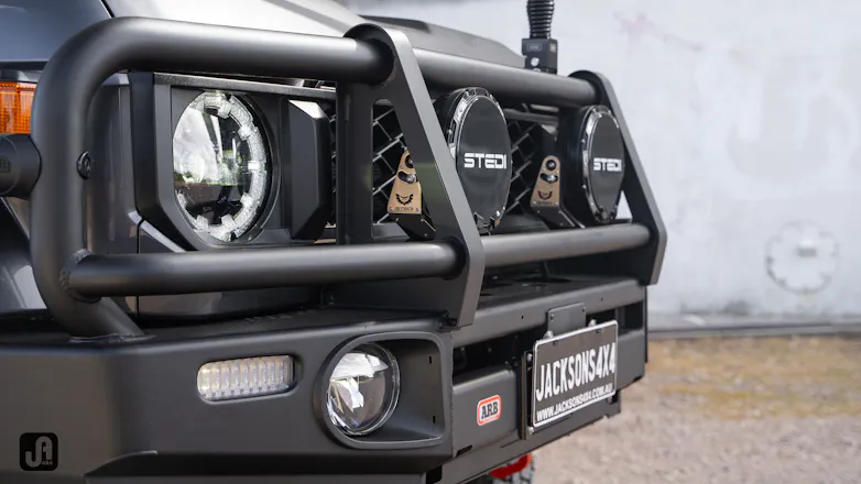 79 Series with ARB Deluxe bull bar