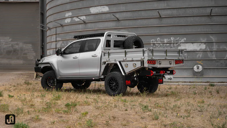 Toyota Hilux Fit Out with GVM upgrade