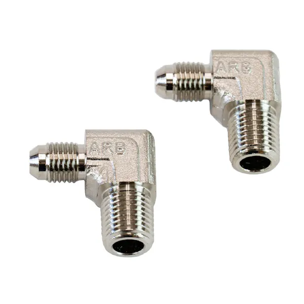 ARB Elbow Fitting JIC-4(M) 1:4 NPT(M) 2PK