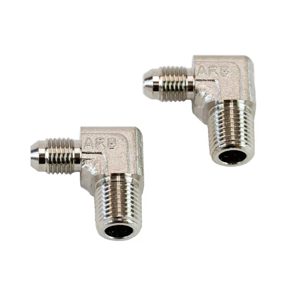ARB Elbow Fitting JIC-4(M) 1:4 NPT(M) 2PK