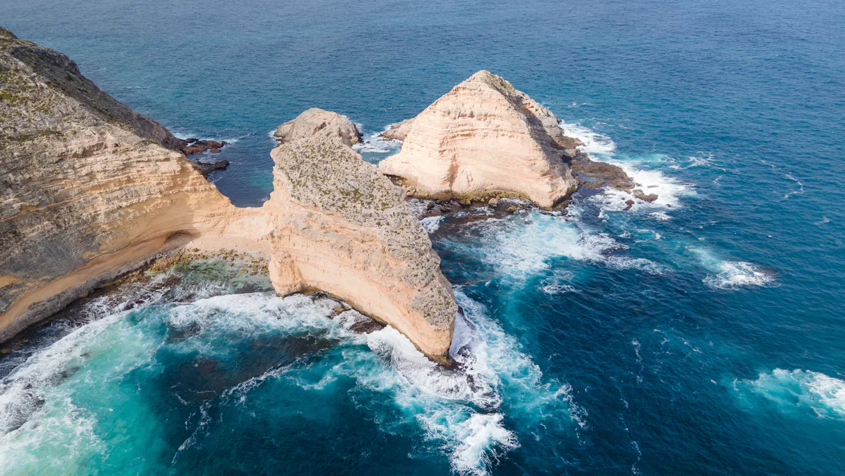 Cape Wiles at Whalers Way on the very tip of the Eyre Peninsula in South Australia