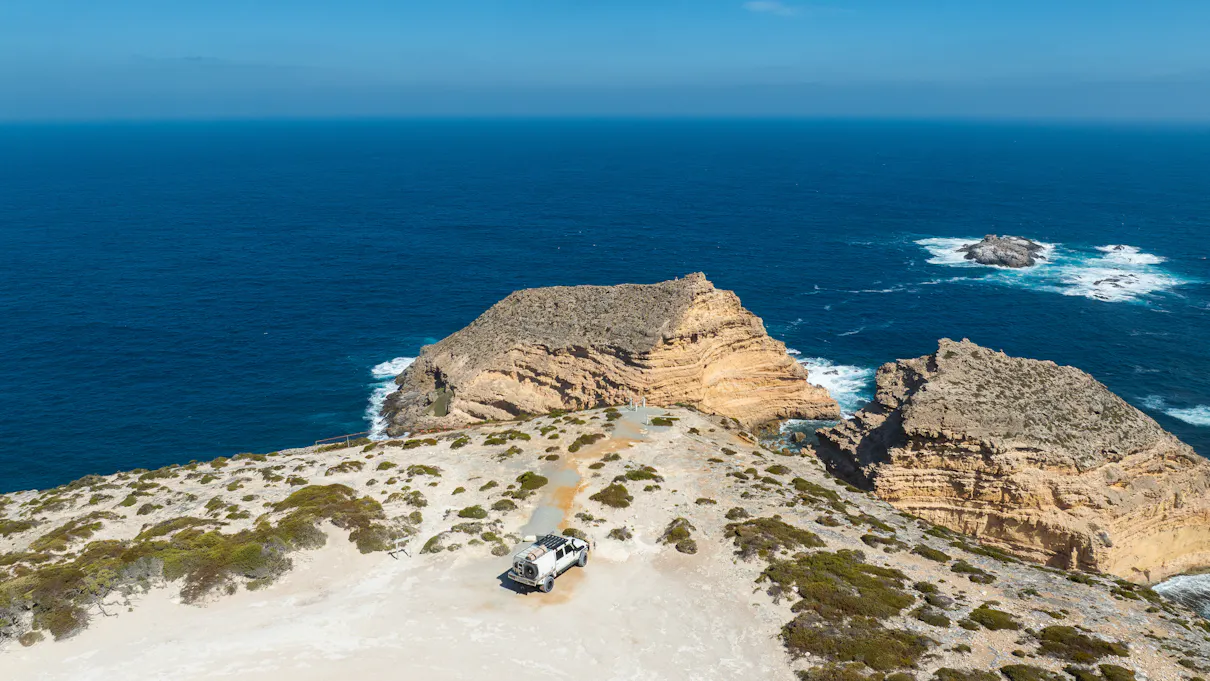 Cape Wiles at Whalers Way on the very tip of the Eyre Peninsula in South Australia
