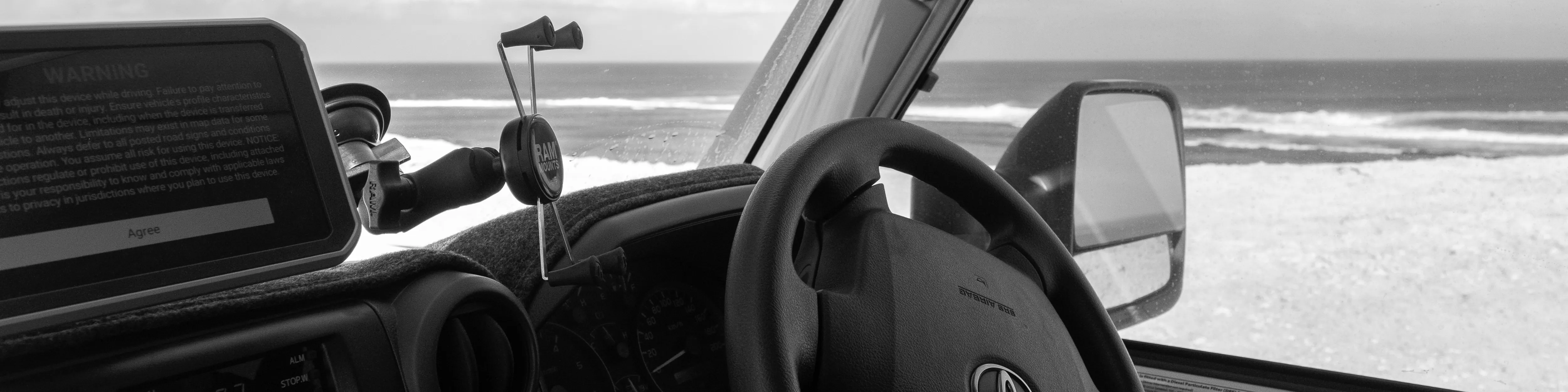 Coffin Bay National Park viewed from a 4WD