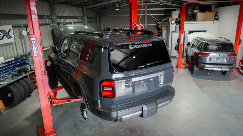Jacksons 4x4 Prado 250 build with custom Jmacx suspension