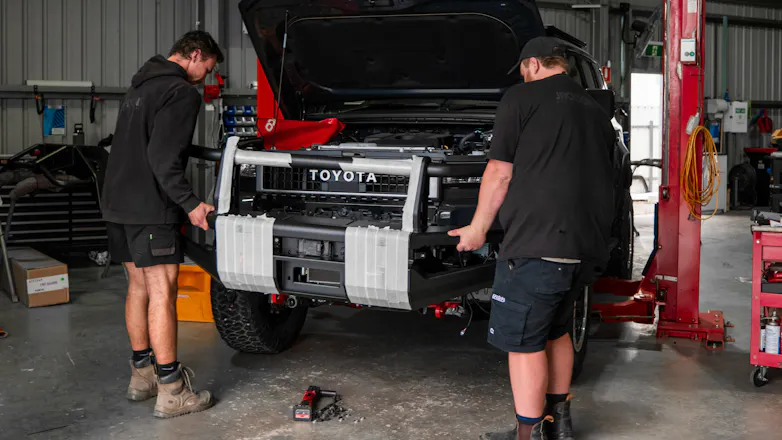 Jacksons 4x4 Prado 250 build with ARB Summit MKii bar