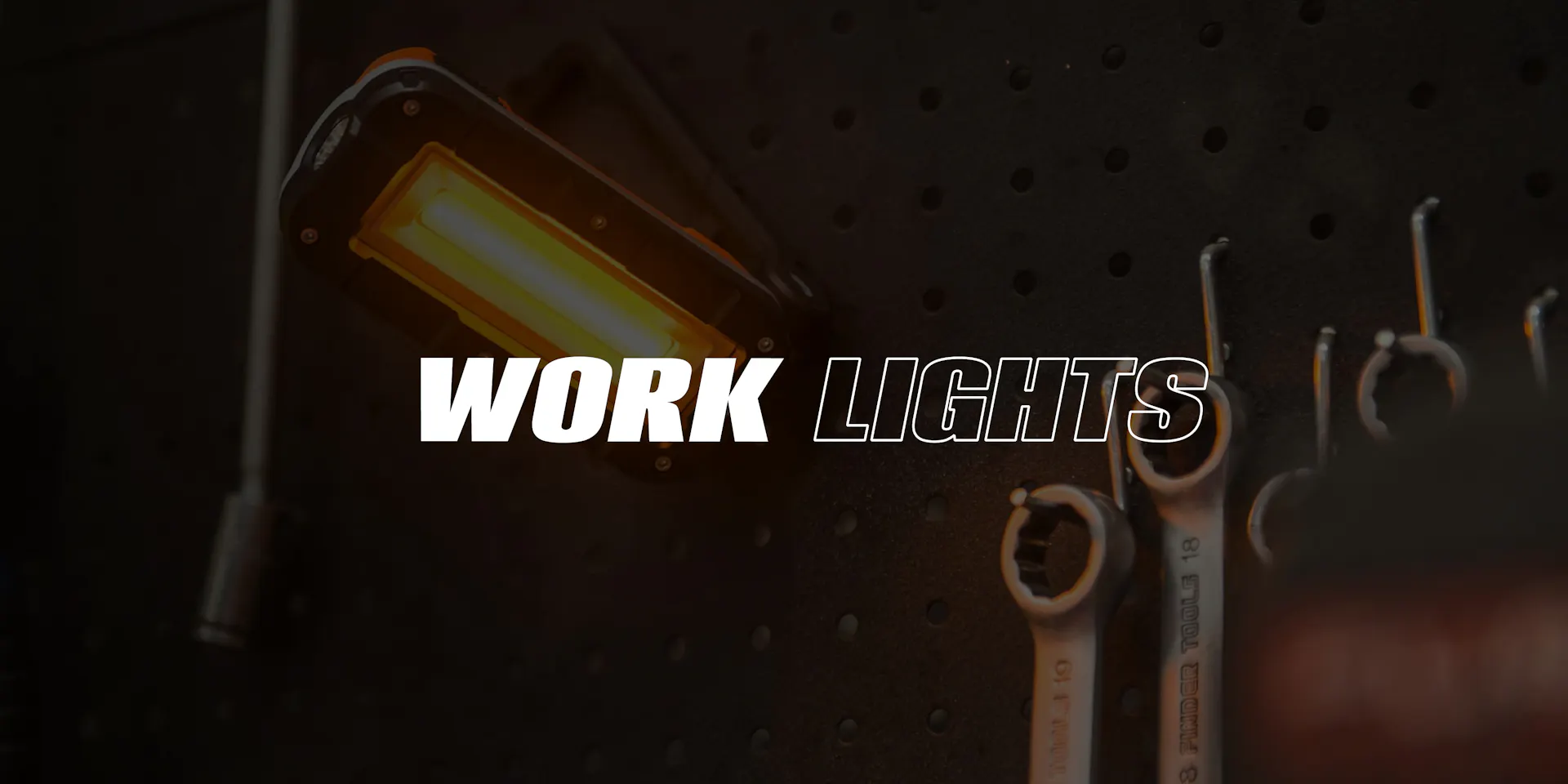 Work lights for camping